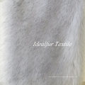 Imitation Ice Blue Fox Faux Fur Long Pile Fake Fur